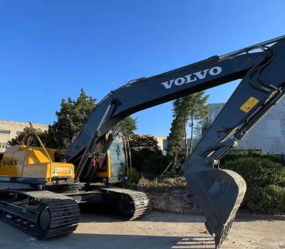 China Escavadora Volvo de segunda mano amarilla 9.5m Excavadora usada en venta