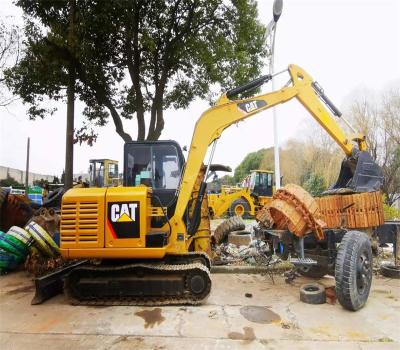 China 7M de altura Excavadora Caterpillar Usada Backhoe Balde Excavadora de segunda mão à venda
