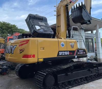 China Excavadora Sany pesada usada 1,2 metros cúbicos balde escavadora de segunda mão à venda