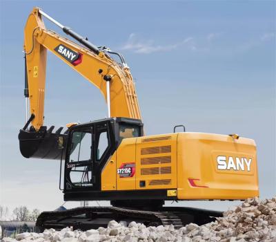 Chine SY215C Excavatrice Sany utilisée 11,5 tours par minute Rotation 115 kW Excavatrice utilisée à vendre