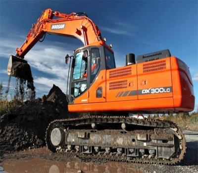 China DX300LC Used Doosan Excavator 1.75m3 Bucket Second Hand Diggers for sale