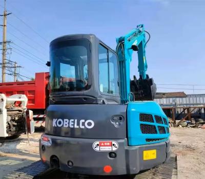 China 23000kg Excavadora Kobelco usada 23 toneladas SK55SRX excavadora de segunda mano en venta