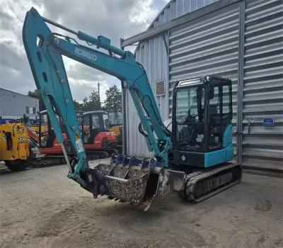 China Preowned Kobelco Excavator 0.21m3 Bucket With Yanmar 4TNV88 Engine for sale