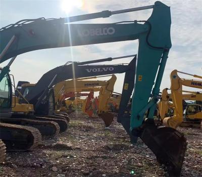 China Excavadora de cuatro tiempos de segunda mano Kobelco SK210LC en venta