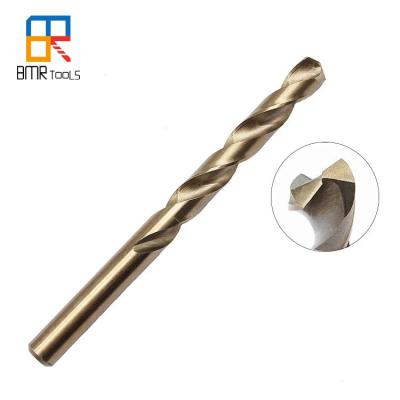 China Bright Finishing Full Ground HSS M2 Twist Drill Bit for Metal Drilling DIN338 for sale