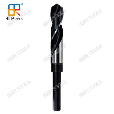 China BMR TOOLS 1/2 Silver&Deming inch size HSS Reduced Shank Drill Bit for Metal Drilling for sale