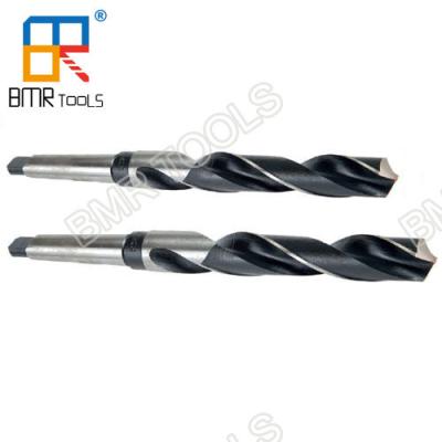 China BMR TOOLS DIN345 Roll Forged 14mm HSS 4241 Morse Taper Shank Drill Bit For Metal Drilling for sale