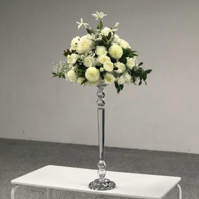 China ZT-115 Party and Events supplier crystal centerpieces wedding decoration flower stands for sale