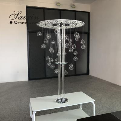 China New Design Gorgeous Tables clear acrylic laser cut rectangle pedestal candle stands for sale