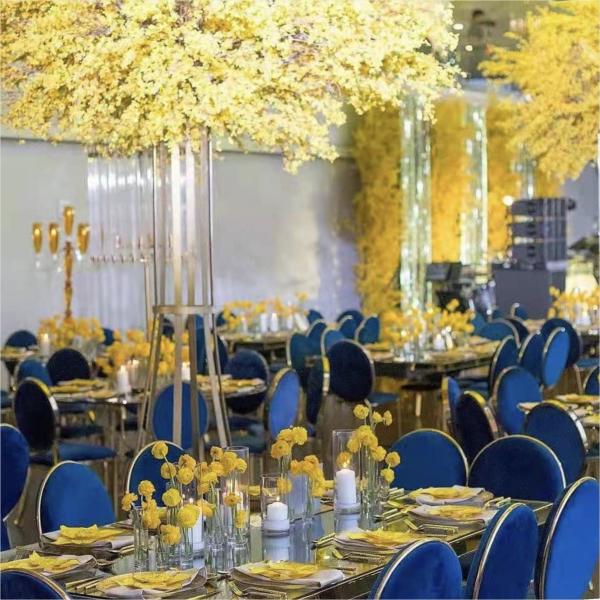 Quality ZT-524 Luxury large decorative metal table trees for weddings table centerpieces for sale