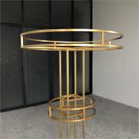 Quality 1.5m Tall Large Double Round Flower Pot Stand Arrange Furniture 150cm for sale