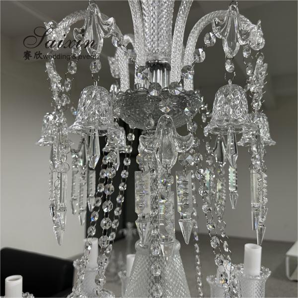 Quality 12 Light Crystal Chandelier Bedroom Lighting Event Ceiling Decor Larger Shade for sale