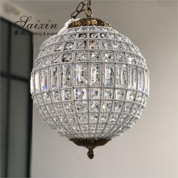 Quality Round Crystal Ball Chandelier Lighting Fixture Lamp Chandeliers Ceiling  60cm for sale