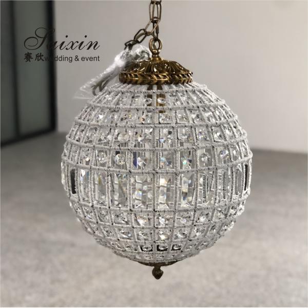 Quality Round Crystal Ball Chandelier Lighting Fixture Lamp Chandeliers Ceiling 60cm for sale