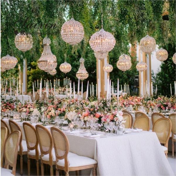 Quality Round Crystal Ball Chandelier Lighting Fixture Lamp Chandeliers Ceiling 60cm for sale