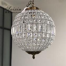 Quality Round Crystal Ball Chandelier Lighting Fixture Lamp Chandeliers Ceiling 60cm for sale