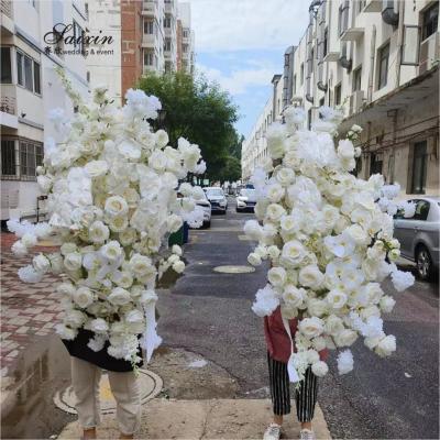 China High Quality Artificial Flower For Wedding Backdrop Custom Color Size Wedding Decoration Large Artificial Flower zu verkaufen