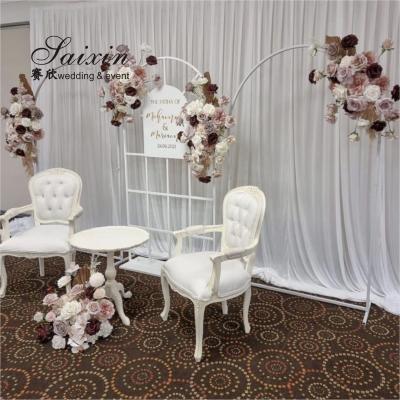 Китай Hot sale White metal arch wedding Backdrop  For Wedding Decoration stage Party продается