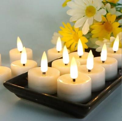 China Small Tealight Candle Wedding Centerpieces LED Electronic Wedding Candles for sale
