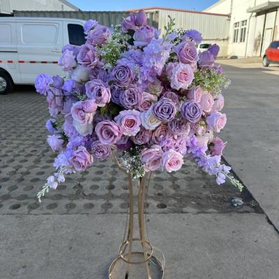中国 結婚式のセンターピースのための色の花丸の配置をカスタマイズします 販売のため