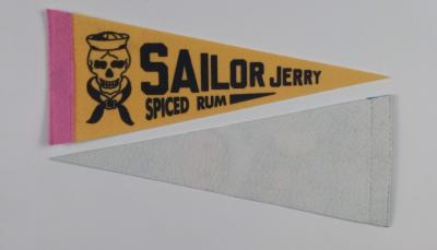 China Single Side Printing Felt Pennant Banner 2ply With Nonwoven Fabric Liner for sale