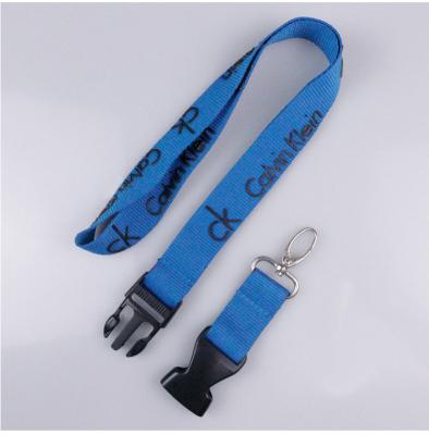 China Hanging Phones Sublimation Printing Lanyard , 2x90cm Blank Polyester Lanyards for sale