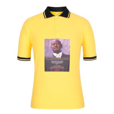 China Camisas curtos da luva T dos homens da impressão da sublimação para a promoção da eleição à venda