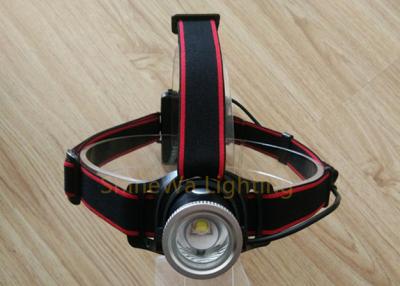 China 554 LM High Lumen Led Headlamp With Nylon Adjustable Head Strap Cree L2 LED for sale