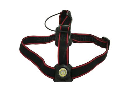 China High Power Outside Brightest Headlamp / Battery Powered Led Headlamp Simple Design for sale