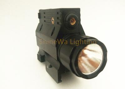 China Minitaktische Taschenlampe der pistolen-500lm, starke Schienenfackel mit IP64 zu verkaufen