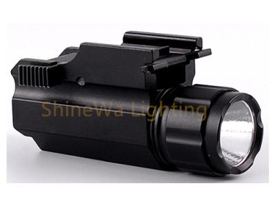 China Slide Switch Tactical Rail Mount Flashlight  Adjustable Tactical Flashlight With Laser for sale