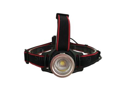 China 4xAA Battery Powered Focusing Headlamp OEM Brightest Zoomable Headlight for sale