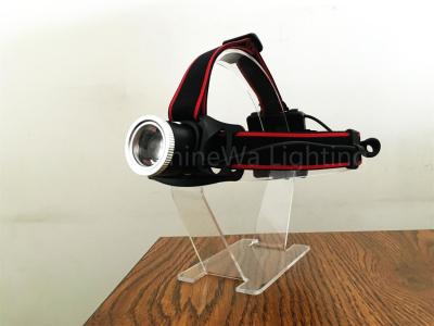 China Night Climbing Focusing Headlamp Long Beam Distance 250m For Constrution Site for sale