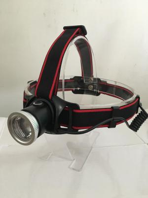 中国 Zoomableの高い内腔の頭部のトーチ/耐久の最も明るい導かれたヘッドライトの懐中電燈 販売のため