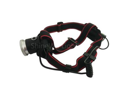 China 554 Lumen Rechargeable Focusing Headlamp 1m Impact Resistant Waterproof IP64 for sale
