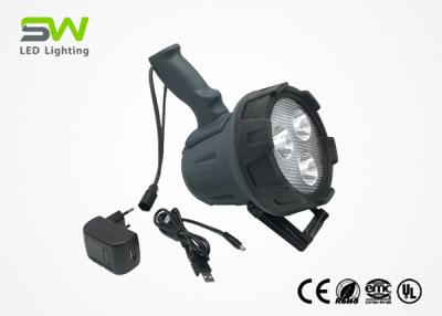 China Brightest OEM Portable LED Rechargeable Spotlight Torch , Led Hunting Spotlight for sale