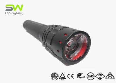 China Focusing Battery High Power LED Torch Light Cree LED Flashlight IP64 Aluminum for sale