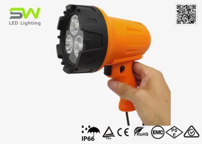 China 600M Beam Distance 1100 Lumen Rechargeable LED Spotlight Dustproof for sale