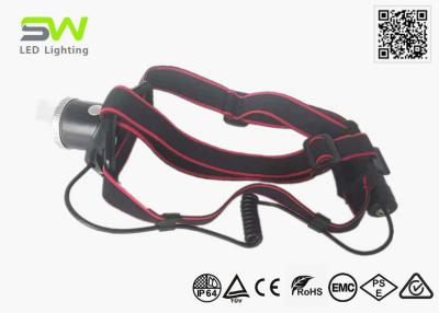 中国 磁気充電器の防水頭部の調節可能な集中のヘッドライトによって再充電可能 販売のため