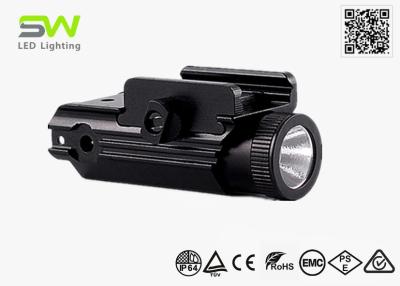 China Cree XPE G2 Pistol Gun Light Aluminum Alloy Tactical Rail Mount Flashlight for sale