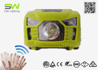 China Rechargeable Waterproof Motion Sensor Headlamp With Red SOS Flashing for sale