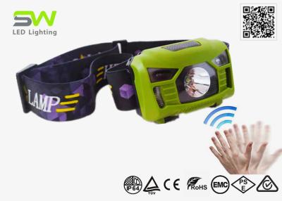 中国 Creen LED 200の内腔ハイキングのための再充電可能なLEDセンサー ライト ヘッドライト 販売のため