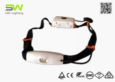 China Wide Flood Beam Small 250 Lumens Trail Running Headlamp With Red Light Flashing for sale