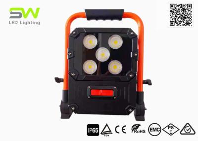 China 5000 Lumen 100W COB High Power LED Flood Light With Irony Handle Stand for sale