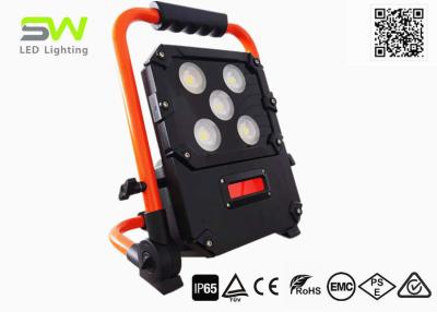 China Robust IP65 Rechargeable 100W COB LED Work Site Light With Fast Charging for sale