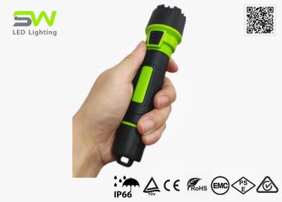 中国 3W 2 PC AA電池の緊急笛が付いている携帯用LEDの焦点のスポットライト 販売のため