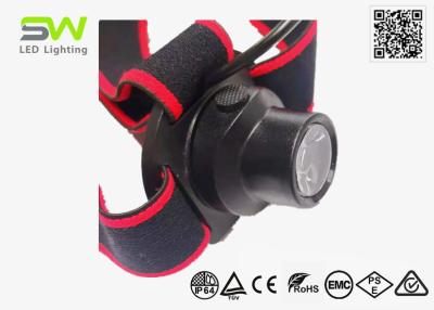 中国 屋外EMC ROHS Cetificated 3のPC AAAの乾電池LEDのヘッドライトの道の動くこと 販売のため