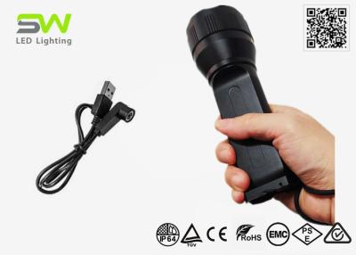 China USB Rechargeable 1050 Lumens Powerful Torch Light Remote 1000M Beam Range for sale