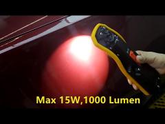 Magnetic Handheld LED Work Light Rechargeable Max 1100 Lumen >3 Hours