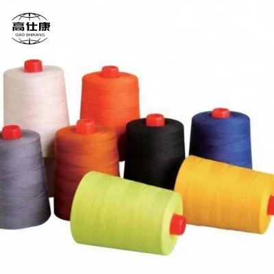 中国 Aramid 30s/3の防火効力のある縫う糸の耐火性のオレンジ赤 販売のため